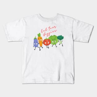 Eat Your Veggies Kids T-Shirt